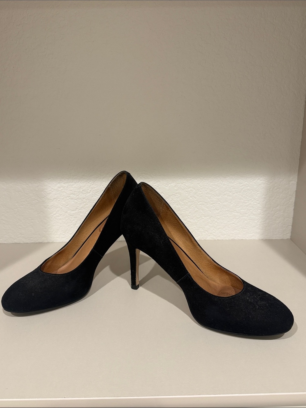 Corso Como Black Suede Pumps, Size 7.5M